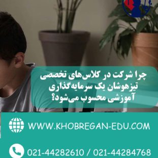 چرا شرکت در کلاسهای تخصصی تیزهوشان یک سرمایهگذاری آموزشی محسوب میشود؟